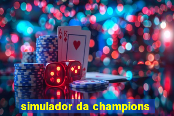 simulador da champions